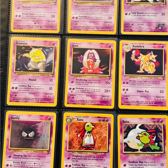 TOTAL OF 119–Pokemon TGC   Card Collection 1995 All In Mint Condition - Picture 9 of 16